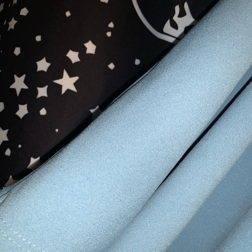 Beautiful baby blue mini maxi dress! New with no tags, It’s been work once!